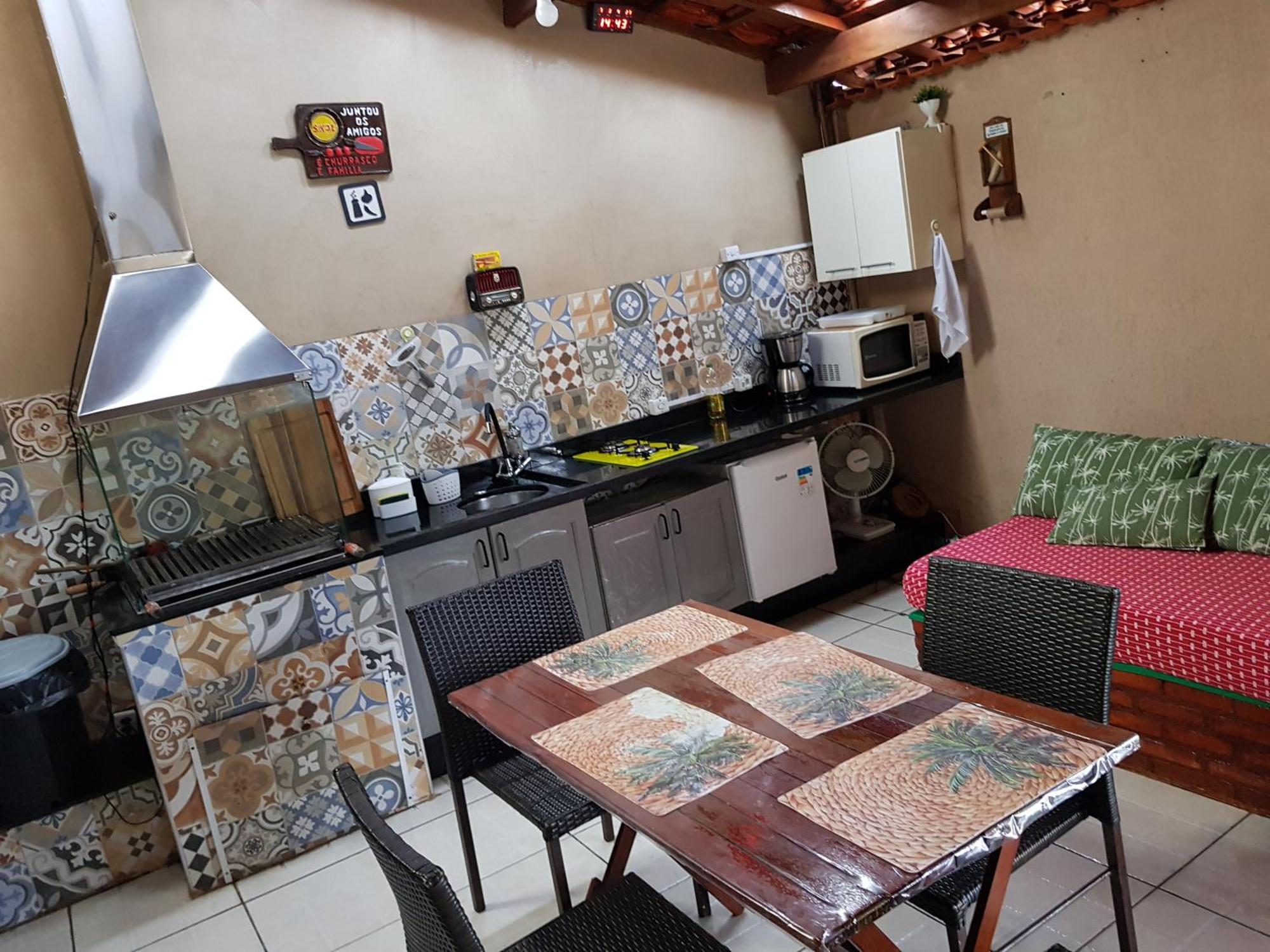 Casa Veraneio A 500 Metros Da Praia プライア・グランデ エクステリア 写真